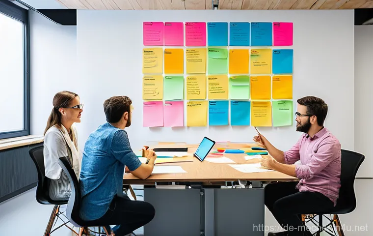 기계설계분야에서의 협업의 중요성 - **Interdisciplinary Team Collaboration on a New Machine Design**
A vibrant team of five diverse ... 기계설계분야에서의 협업의 중요성 - **Interdisciplinary Team Collaboration on a New Machine Design**
A vibrant team of five diverse ...